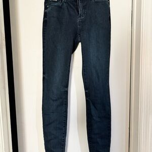 Two pairs of Prana Women's Skinny Jeans - Midnight Blue and Blue